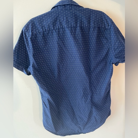 Zara Men’s Slim Fit Short Sleeve Button Down - Picture 8 of 8